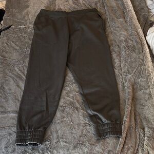 adidas Black Men's Jogger Sweatpants with Elastic Ankles